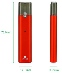 Suorin iShare POD elektronická cigareta 130mAh Red
