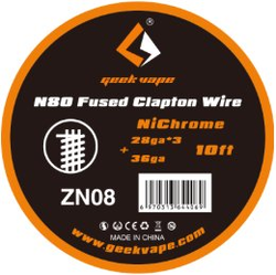Geekvape N80 Fused Clapton odporový drát (28GaX3+36Ga) 3m