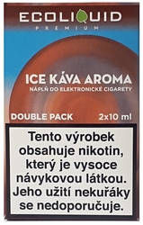 Liquid Ecoliquid Premium 2Pack Ice Coffee 2x10ml
