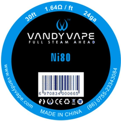 Vandy Vape Ni80 odporový drát 24GA 10m