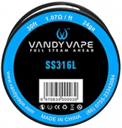 Vandy Vape SS316 odporový drát 24GA 10m