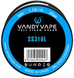 Vandy Vape SS316 odporový drát 26GA 9m