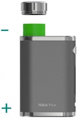 iSmoka-Eleaf iStick Pico TC 75W easy Grip Brushed Silver