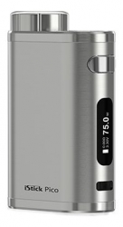 iSmoka-Eleaf iStick Pico TC 75W easy Grip Brushed Silver