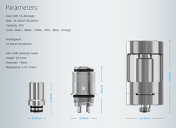 Joyetech eGo ONE V2 clearomizer 2ml Black