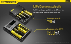 Nitecore New i4 nabíječka pro monočlánky v2