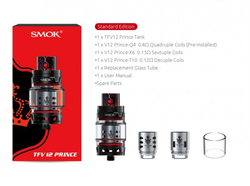 Smoktech TFV12 Prince Cloud Beast clearomizer Silver