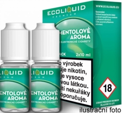 Liquid Ecoliquid Premium 2Pack Menthol 2x10ml