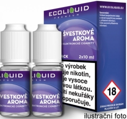 Liquid Ecoliquid Premium 2Pack Plum 2x10ml