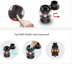 Smoktech TFV8 Baby V2 clearomizer Silver