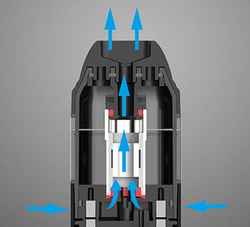 Uwell Caliburn elektronická cigareta 520mAh Black