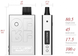 Smoktech nexM 30W elektronická cigareta 1200mAh Silver