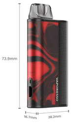 Vaporesso XTRA Pod elektronická cigareta 900mAh Grey Resin