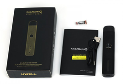 Uwell Caliburn G elektronická cigareta 690mAh Green