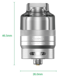 VOOPOO RTA Pod Clearomizer 2ml Black