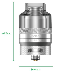 VOOPOO RTA Pod Clearomizer 2ml Silver