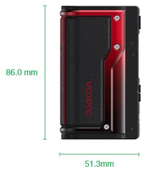 VOOPOO Argus GT 160W grip Easy Kit Black and Red
