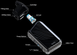 Joyetech ObliQ 60W grip Full Kit 1800mAh Blue Orchid