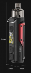 VOOPOO Argus Pro 80W grip 3000mAh Full Kit Carbon Fiber and Black