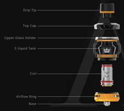 Uwell Crown 5 Clearomizer 5ml Black