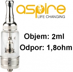  aSpire Nautilus Mini BVC clearomizer 2ml Clear