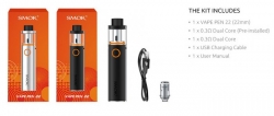 SMOK Vape Pen 22 elektronická cigareta 1650mAh - Černá, 1ks