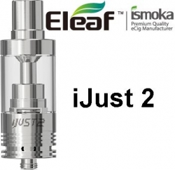 iSmoka-Eleaf iJust 2 clearomizer EC 0,3ohm Silver