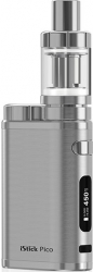 iSmoka-Eleaf iStick Pico TC 75W full Grip Brushed Silver