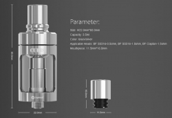 Joyetech CUBIS Clearomizer 3,5ml Silver