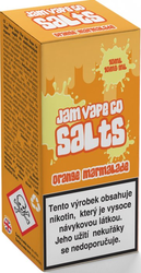 Liquid Juice Sauz SALT The Jam Vape Co Orange Marmalade 10ml - 10mg