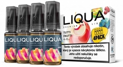 Liquid LIQUA MIX 4Pack Tutti Frutti 10ml
