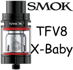 Smoktech TFV8 X-Baby clearomizer Black