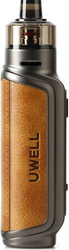 Uwell Aeglos P1 80W grip Full Kit Saddle Tan