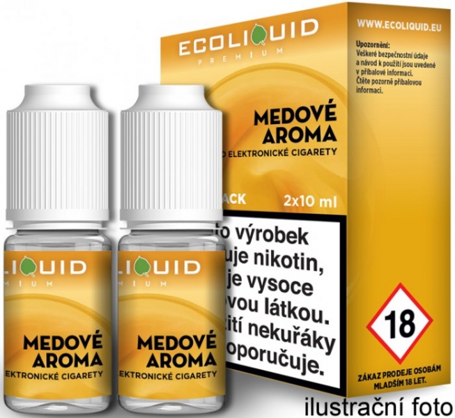Liquid Ecoliquid Premium 2Pack Honey 2x10ml