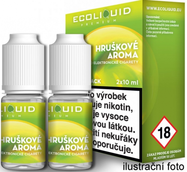 Liquid Ecoliquid Premium 2Pack Pear 2x10ml