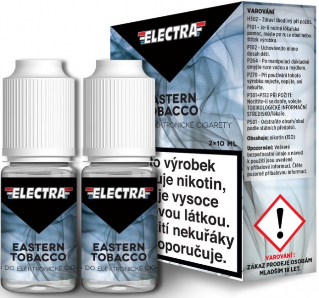 ELECTRA E-liquid 2Pack Eastern Tobacco 2x10ml