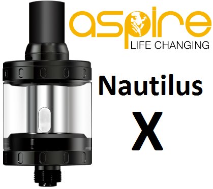 aSpire Nautilus X clearomizer 2ml Black