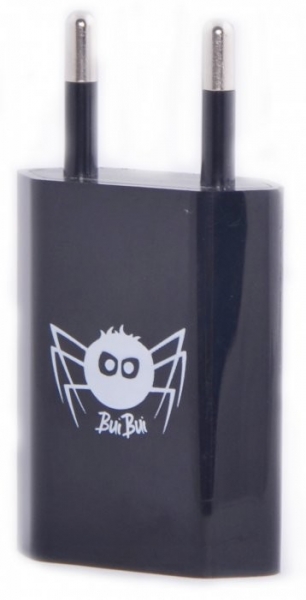BuiBui eGo síťový adapter Black 500mAh